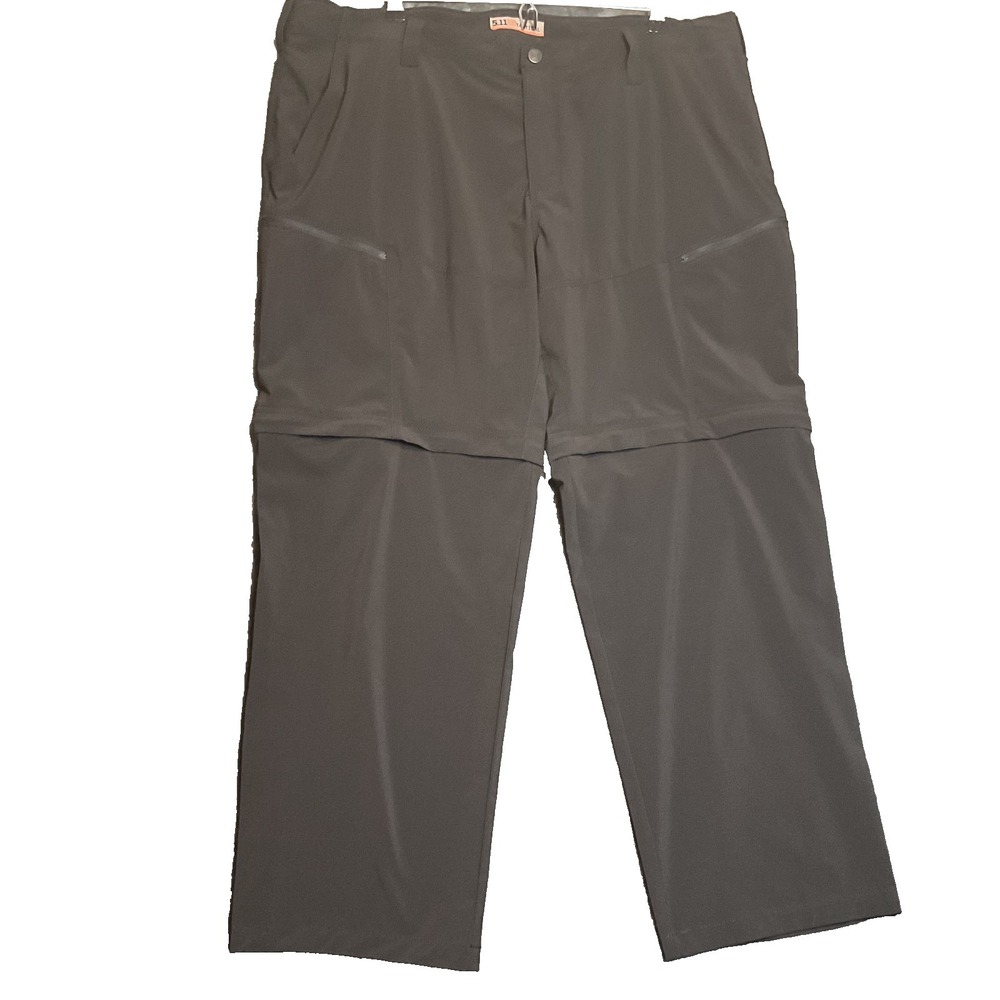 5.11 Tactical Decoy Convertible Pant Mens 42x30 Black UP Protection Straight Leg